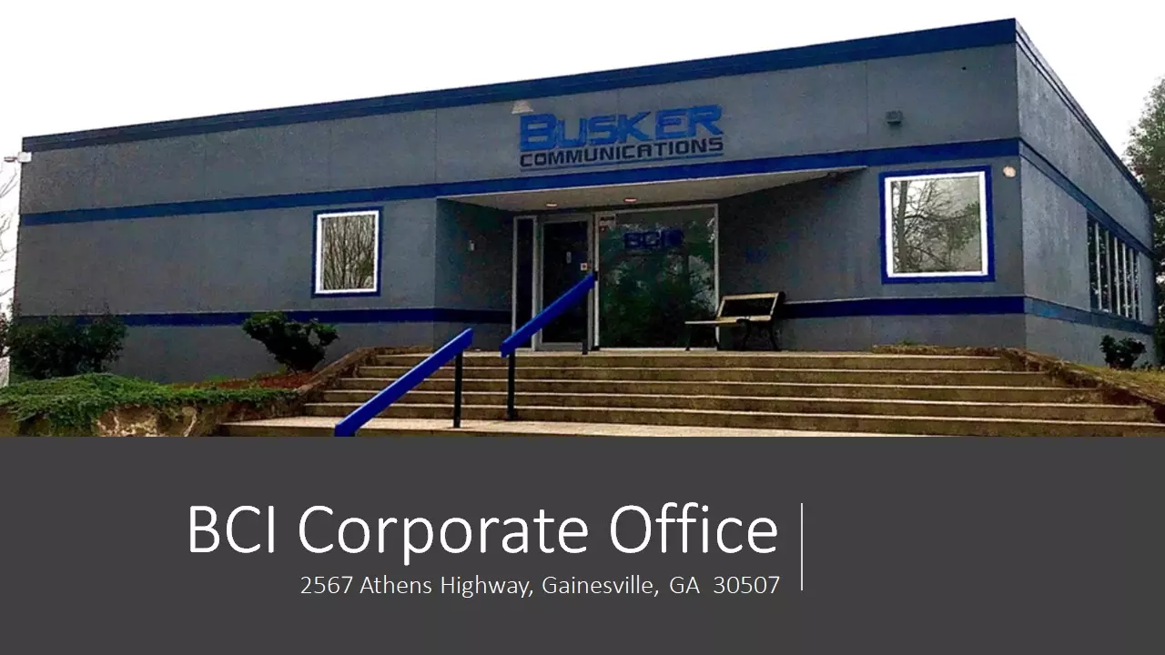 The BCI Corporate Office in Gainesville, GA